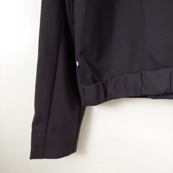 Kit and Ace Mulberry Bomber Jacket Black Size Medium - Picture 13 of 16